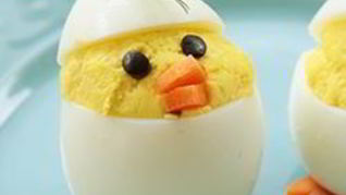 Рецепт Фаршированных яиц Веселых цыплята