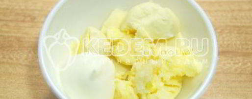 Шаг 3: фаршированных яиц зимняя закуска