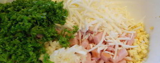 Шаг 2: яиц фаршированных балыком