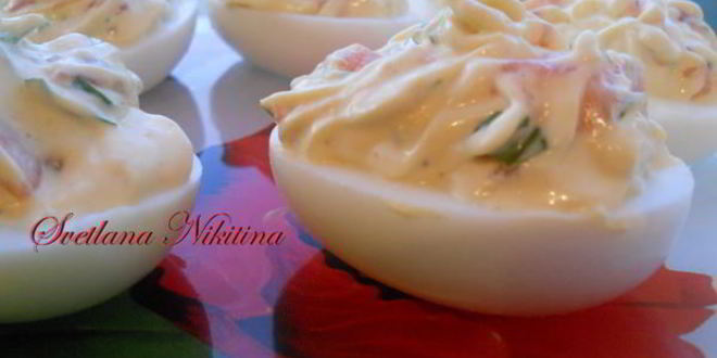 Рецепт яиц фаршированных дьявольских