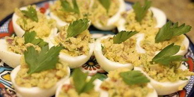 Рецепт яиц, фаршированных форшмаком