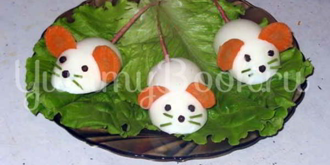 Рецепт яиц фаршированных крысята