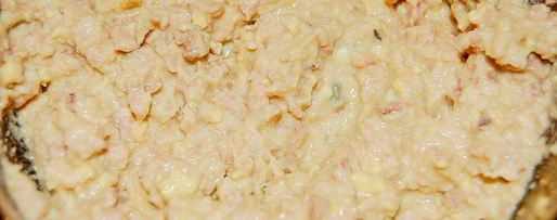 Шаг 2: яиц, фаршированных печенью трески