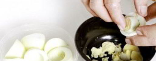 Шаг 2: яиц, фаршированных рисом