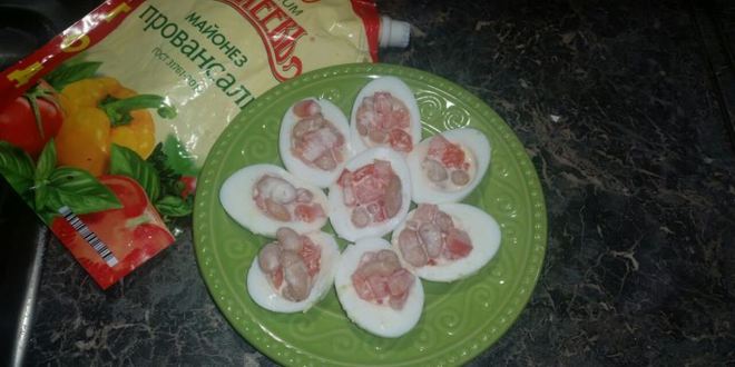 Рецепт яиц фаршированных