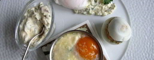 Шаг 9: яйца пашот, кокот и фаршированное