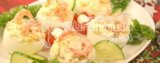 Шаг 5: закуски фаршированные яйца