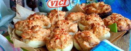 Шаг 21: запеченных фаршированных яиц