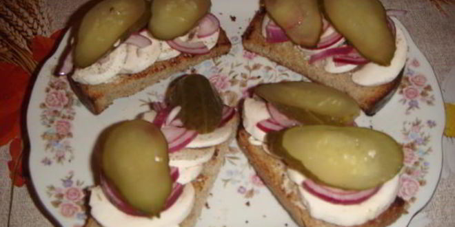 Рецепт бутеров — гренков по крестьянски