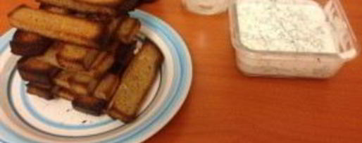 Шаг 4: чесночных гренков к пиву