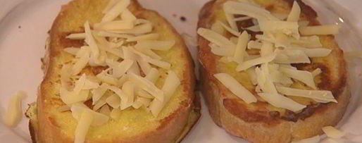 Шаг 5: французских гренков с прошутто и салатом из руколы