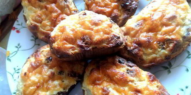 Рецепт горячих творожных гренков