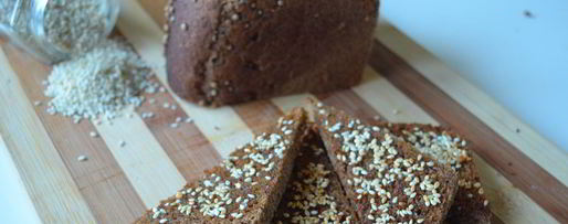 Шаг 5: гренков из черного хлеба с кунжутом