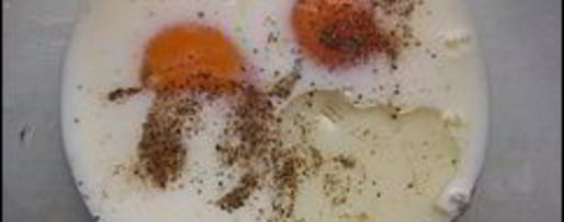 Шаг 2: гренков на молоке