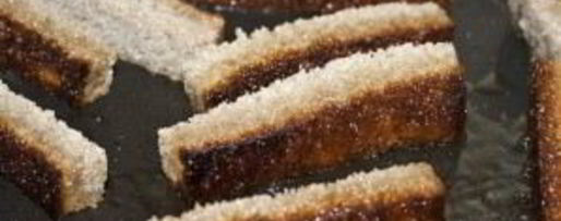 Шаг 1: гренков ржаных с чесноком