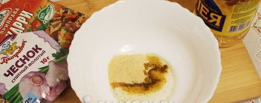 Шаг 5: гренков с чесноком в духовке