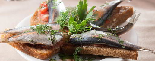 Шаг 6: гренков с килькой