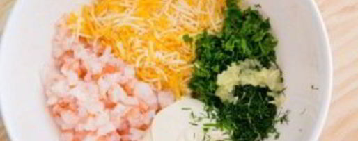 Шаг 2: гренков с креветками