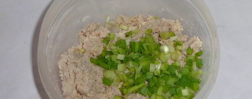 Шаг 6: гренков с курицей и чесноком