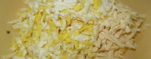 Шаг 1: гренков с печенью трески