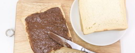 Шаг 3: гренков с шоколадно-ореховой пастой