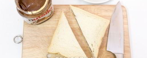 Шаг 4: гренков с шоколадно-ореховой пастой