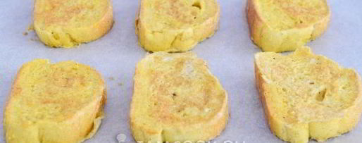 Шаг 7: гренков с сыром и чесноком в духовке