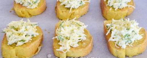 Шаг 9: гренков с сыром и чесноком в духовке