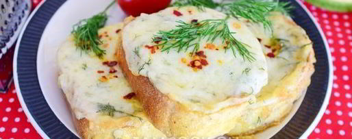 Шаг 10: гренков с сыром и чесноком в духовке