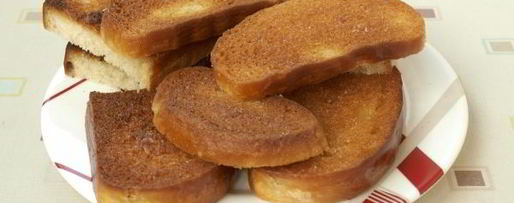 Шаг 4: гренков с сыром и луком на сковороде