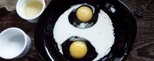 Шаг 5: гренков с сыром и яйцом на сковороде