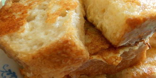 Рецепт гренков с сыром