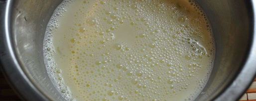 Шаг 1: гренков с яйцом и молоком