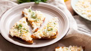 Рецепт Гренков с яйцом