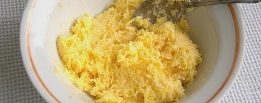 Шаг 4: гренков сахарных, сырных и запеченные с яблоками