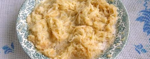 Шаг 7: гренков сахарных, сырных и запеченные с яблоками