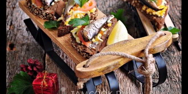 Рецепт гренков со шпротами