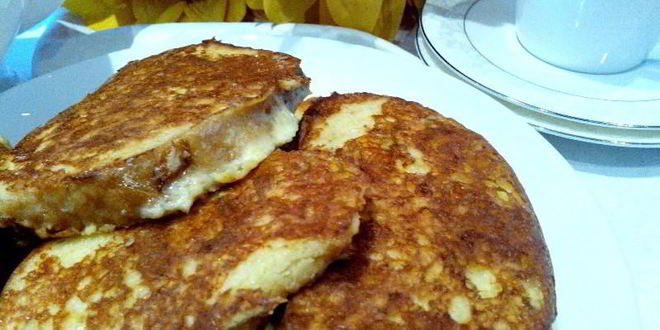 Рецепт гренков сырных на завтрак