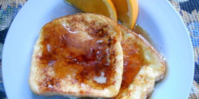 Рецепт хлебных гренков к завтраку