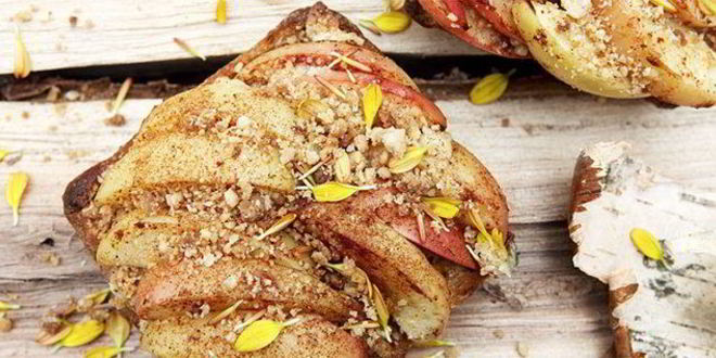 Рецепт овсяных гренков из шведских хлебцев