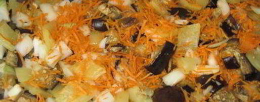 Шаг 3: баклажанной и кабачковая икра в духовке