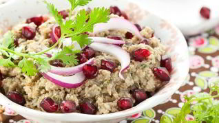 Рецепт Баклажанной икры с грецким орехом