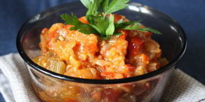 Рецепт баклажанной икры с яблоками