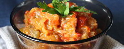 Шаг 7: баклажанной икры с яблоками