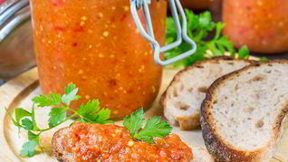 Рецепт Баклажанно-перечной икра