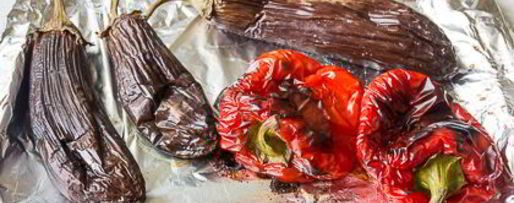 Шаг 4: баклажанно-перечной икра