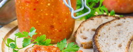 Шаг 18: баклажанно-перечной икра