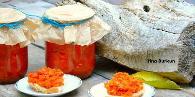 Рецепт фруктово-овощной икра