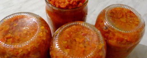 Шаг 4: фруктово-овощной икра