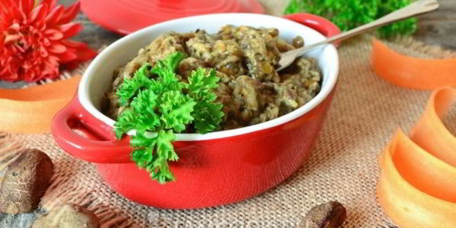 Рецепт икры из моховиков